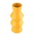 421028 Ваза декоративная SASEBO, H250, ?110, керамика, желтый