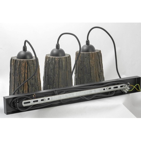 Подвесной светильник с 3 лампами Lussole GRLSP-9863 HAUPPAUGE IP21 под лампы 3xE27 30W