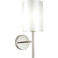 SLE107301-01 Светильник настенный Никель/Белый E14 1*40W NOIA