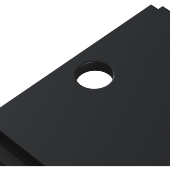 Пластина для крепления троса (арт TRA004SW-21S) на накладном шинопроводе Maytoni Gravity TRA004HP-21B