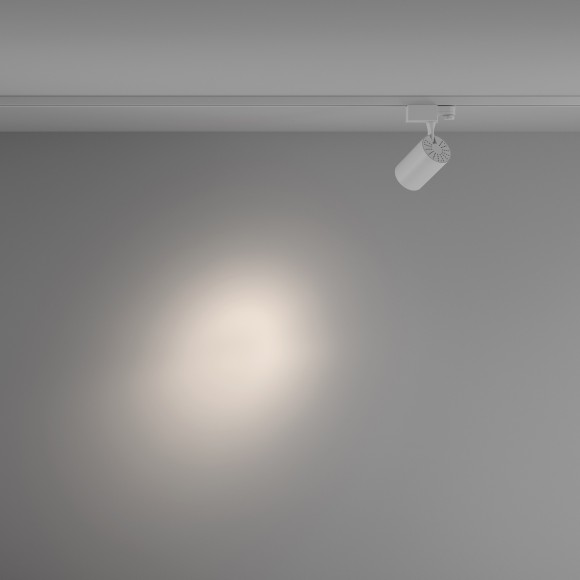 Трековый светильник трехфазный 220V светодиодный Vuoro TR029-3-10W4K-S-W