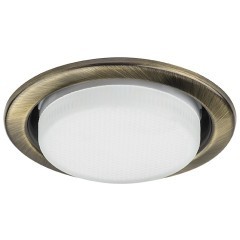 Светильник точечный встраиваемый декоративный под заменяемые КЛЛ или LED лампы Tensio Lightstar 212111