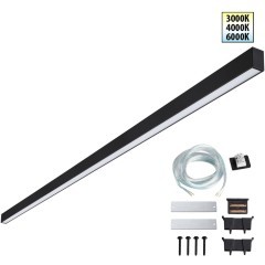 Светильник линейный Novotech светодиод. с переключ. цв. температуры IP20 LED 60W 220-240V 3000К\4000К\6000К FATTO 359607