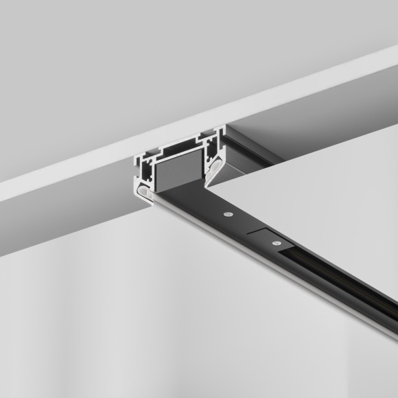 Профиль 2м для уст. 1-ф шинопроводов в гарпунный натяжной потолок Maytoni Unity TRA001MP-112S