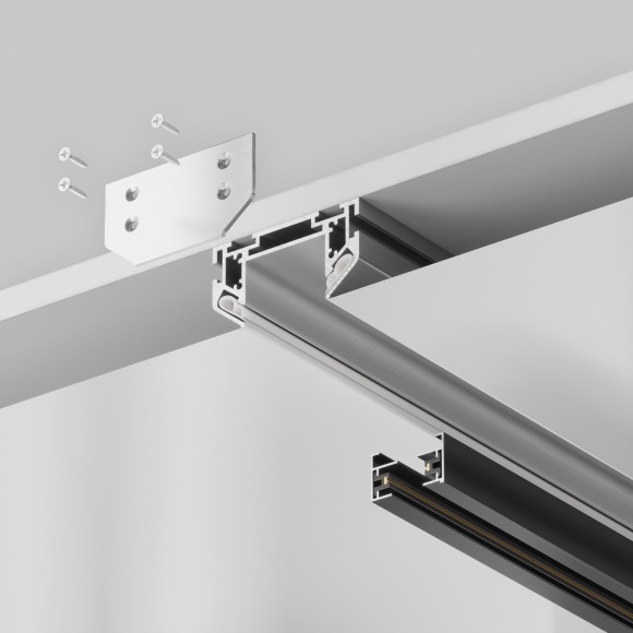 Профиль 2м для уст. 1-ф шинопроводов в гарпунный натяжной потолок Maytoni Unity TRA001MP-112S