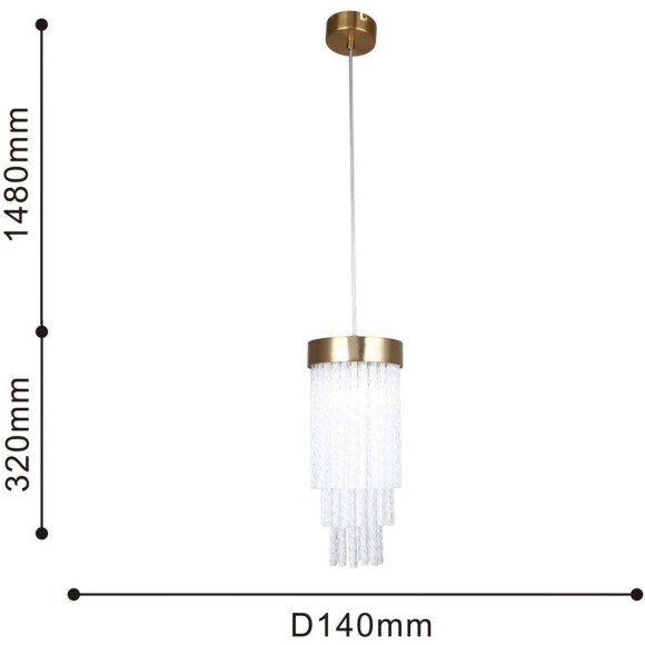 Настенный светильник Bellinda 4189-1P