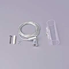 ST981.129.00.1 Подвесной комплект (прозрачный) для опорной штанги (к-т: 2 троса 2000мм, 2 крепления) гибкий неон ST-Luce 