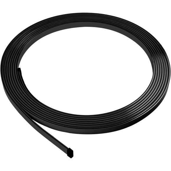 Шинопровод гибкий 48V 20м черный Due Hermes Lightstar 510207