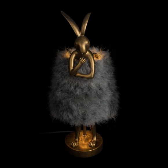 10315/A Grey fluff Настольная лампа LOFT IT Lapine