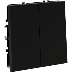 VLS020508 Перекрестный переключатель встраиваемый двухклавишный 10 ампер (2200 Ватт) черного матового цвета 10А (2200 Ватт) VOLTUM S70 (черный матовый) VLS020508 Перекрестный переключатель встраиваемый двухклавишный 10 ампер (2200 Ватт) черного матового цвета 10А (2200 Ватт) VOLTUM S70 (черный матовый)