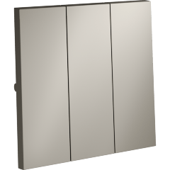 VLS000503 Клавиши для выключателя и переключателя трехклавишного кашемирового цвета VOLTUM S70 (кашемир)