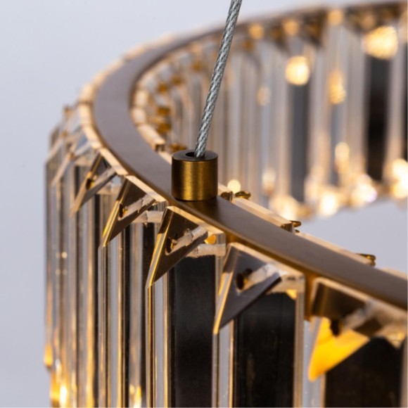 Подвесная люстра хрустальная светодиодная Renata 1135/17 SP-36