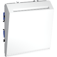 VLS010702 Выключатель карточный (питания) для отеля 16 ампер (3500 Ватт) белого матового цвета VOLTUM S70 (белый матовый)