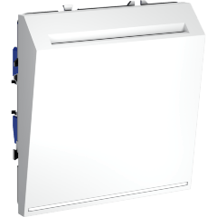 VLS010702 Выключатель карточный (питания) для отеля 16 ампер (3500 Ватт) белого матового цвета VOLTUM S70 (белый матовый)