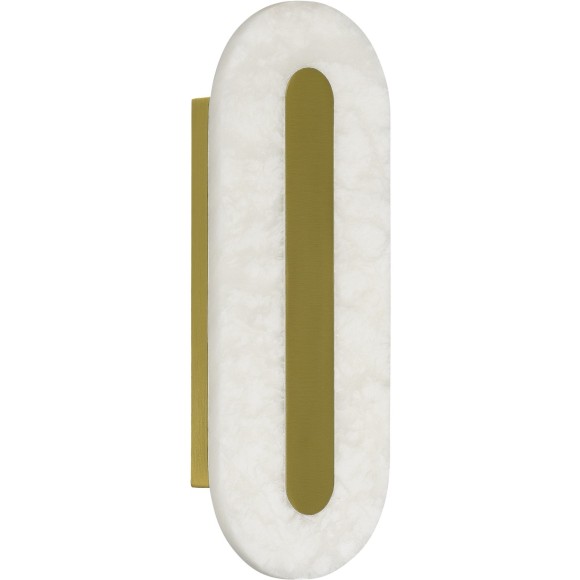 SL6139.201.01 Светильник настенный ST-Luce золотистый/белый LED 1*6W 3000K GEOM