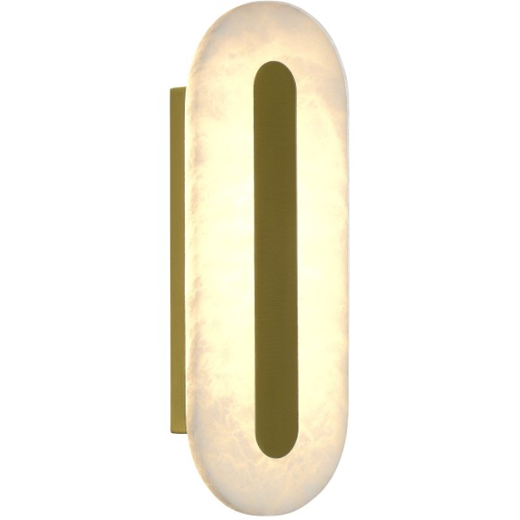 SL6139.201.01 Светильник настенный ST-Luce золотистый/белый LED 1*6W 3000K GEOM