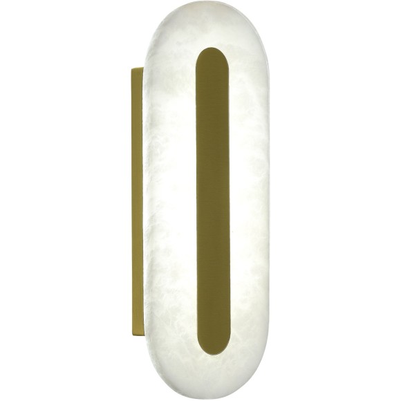 SL6139.201.01 Светильник настенный ST-Luce золотистый/белый LED 1*6W 3000K GEOM