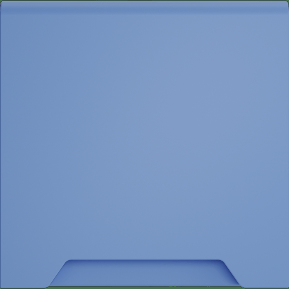 VLS000815 Накладка для розетки с заземлением, защитными шторками и защитной крышкой синего джинсового цвета VOLTUM S70 (деним)