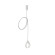 Подвес держатель неона с креплением к потолку, для серий Linea, Expert и Optima Arte Lamp LOOP A492433