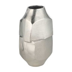 421051 ABUCAY Декоративная ваза L160 B120 H290 алюминий никель