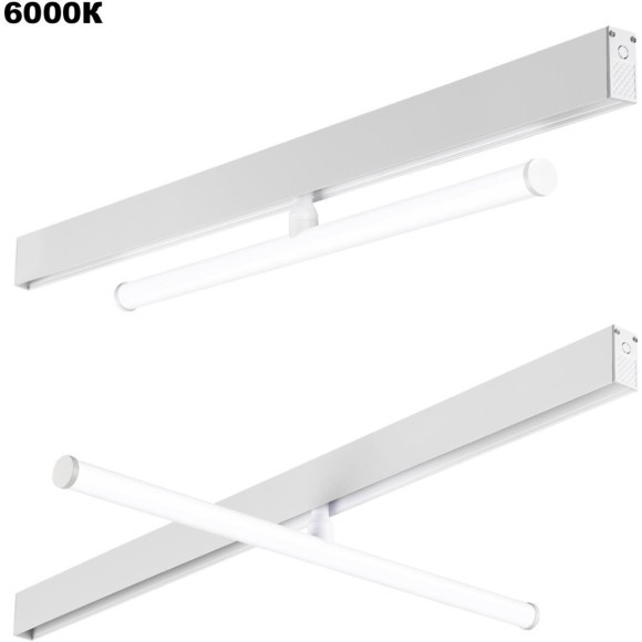 359447 Трековый светодиодный TUYA SMART светильник Novotech Flum CRI90+ 3000-6000К 960Лм 120° 12W Bluetooth Wi-Fi Алиса