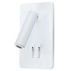 Спот светодиодный для чтения с выключателем Electra A8233AP-1WH Спот светодиодный для чтения с выключателем Electra A8233AP-1WH