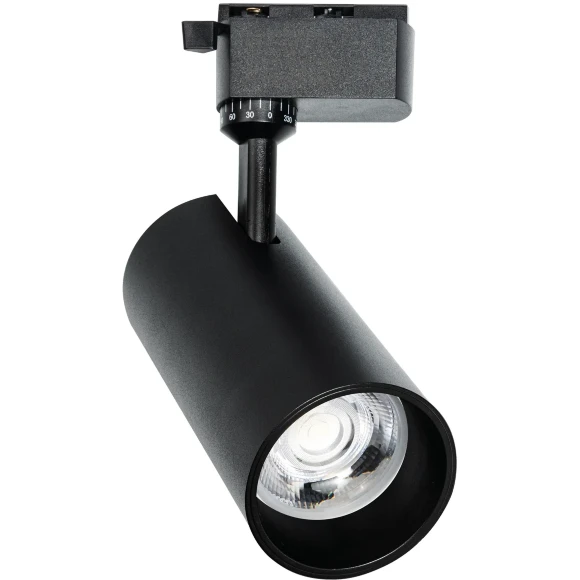 4865-1U Favourite Трековый светильник с переключением мощности и цветовой температуры на корпусе LEDx10/20/30W, 220V, 853/1391/2032LM, 3000-6000K, included