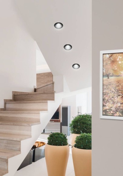 99494 Светодиодный встраиваемый светильник SALABATE димм. с рег-кой, 6W(LED), ?88, H52, 450lm, 4000K,