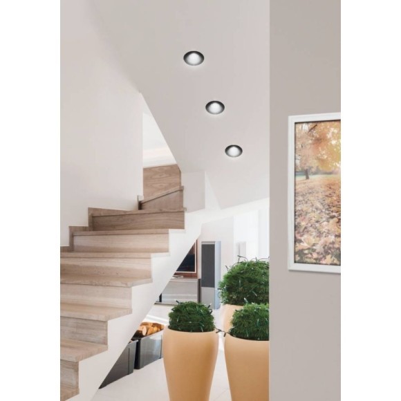 99494 Светодиодный встраиваемый светильник SALABATE димм. с рег-кой, 6W(LED), ?88, H52, 450lm, 4000K,