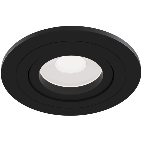 Встраиваемый светильник Maytoni DL023-2-01B Atom под лампу 1xGU10 50W