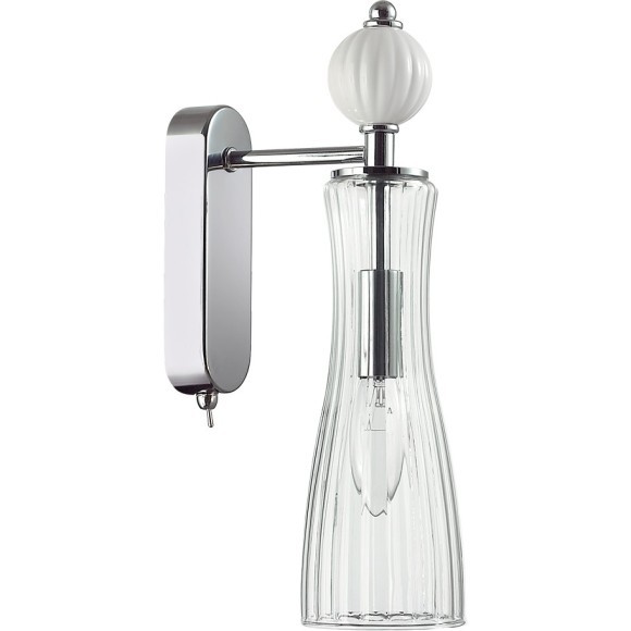 Бра с выключателем Е14 1*40W Lumion EMILY 8268/1W