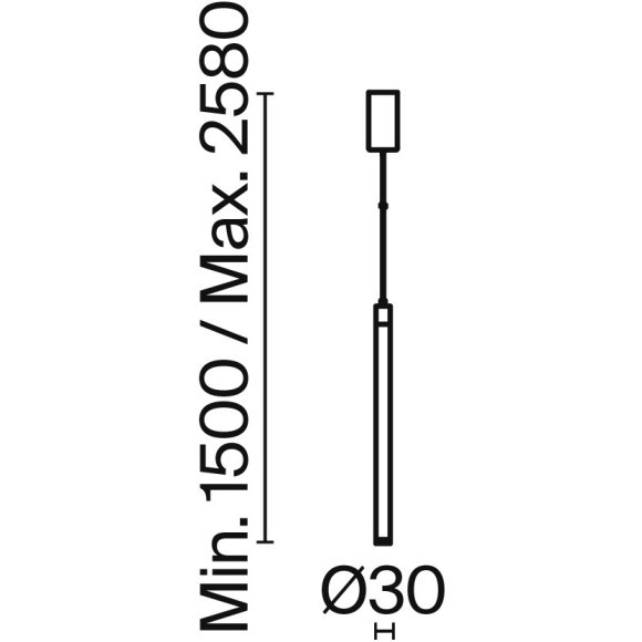Подвесной светильник Technical P022PL-L20W3K