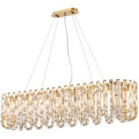 4721-18P, подвесная люстра, L1000xW300xH800/1300, 18xG9x40W, excluded