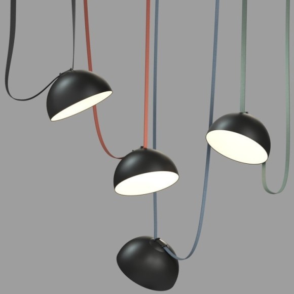 DK5662-BK Светодиодный SMART светильник для трека-ремня серии Denkirs Belty 48V, 28W, RA90, 120°, 2700-6500K