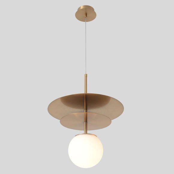 Светильник подвесной Crystal Lux UVA SP1.2 BRASS Светильник подвесной Crystal Lux UVA SP1.2 BRASS