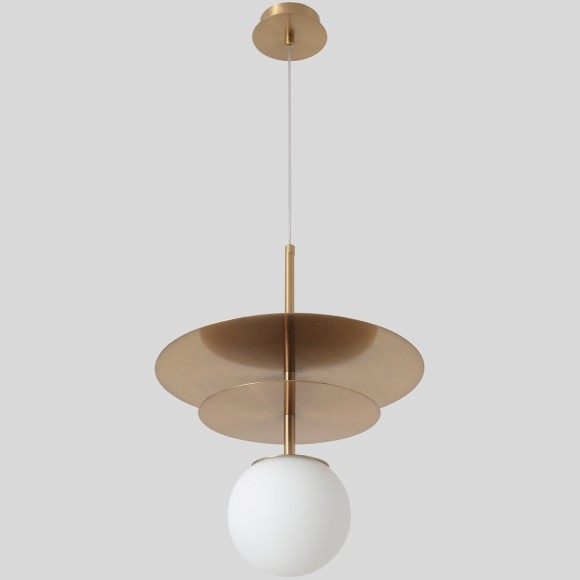 Светильник подвесной Crystal Lux UVA SP1.2 BRASS Светильник подвесной Crystal Lux UVA SP1.2 BRASS