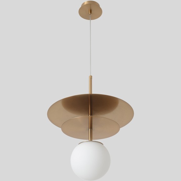 Светильник подвесной Crystal Lux UVA SP1.2 BRASS Светильник подвесной Crystal Lux UVA SP1.2 BRASS