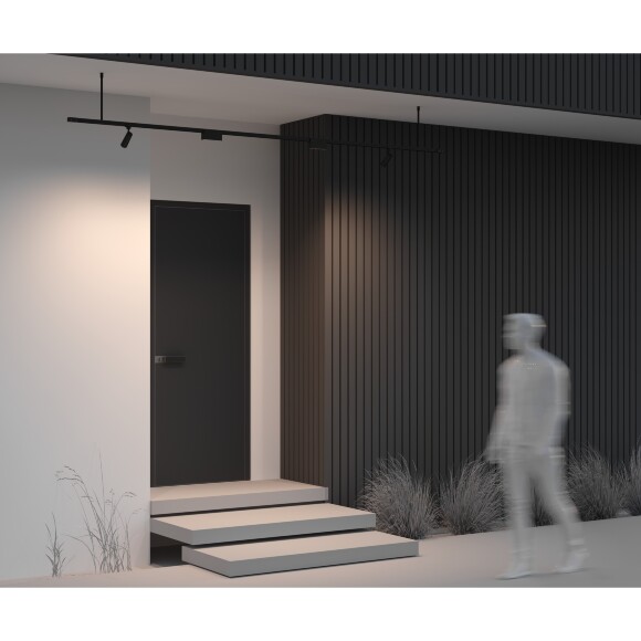 Жесткий подвес для уличной трековой системы Maytoni Elasity IP O-TR001-HL-B300