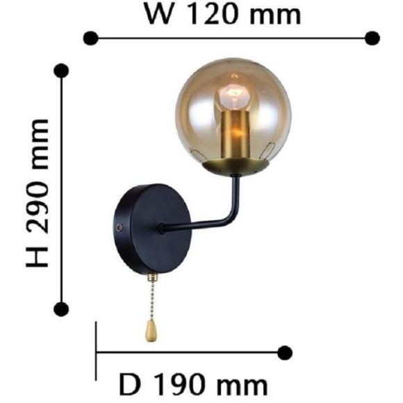 Бра Modestus 2344-1W