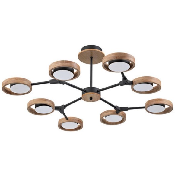 Люстра на штанге LED 3000-6400K 4000Lm Arte Lamp SIGNORA A2454PL-8BK