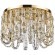 Люстра потолочная хрустально-золотая под лампы G9 Favourite 4721-12C