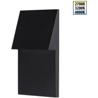 Уличная подсветка для лестниц встраиваемая в стену с переключателем цветовой температуры и влагозащитой Novotech IP65 LED 3W 100-240V 2700К\3200К\4000К SCALA 359724