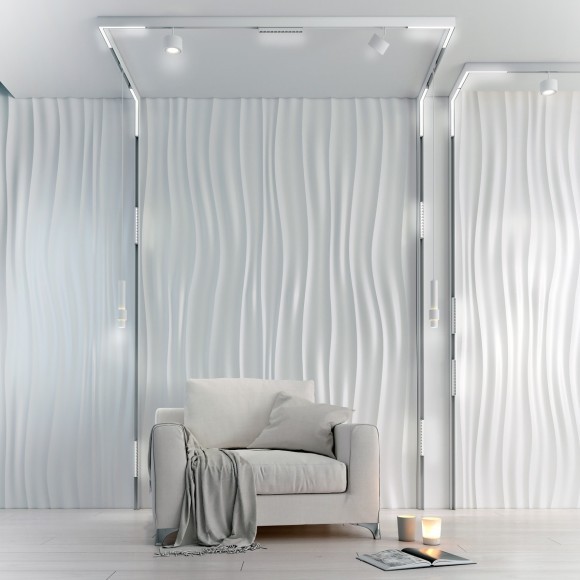 359503 Трековый светодиодный TUYA SMART светильник Novotech Flum CRI90+ 3000-6500К 1920Лм 100° 24W Bluetooth Wi-Fi Алиса