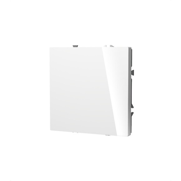 VLS080101 Заглушка для рамки для закрытия розетки глянцевого цвета VOLTUM S70 (белый глянцевый)