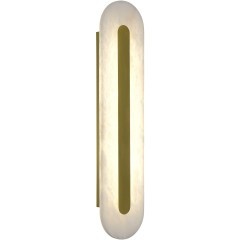 SL6139.211.01 Светильник настенный ST-Luce золотистый/белый LED 1*12W 3000K GEOM