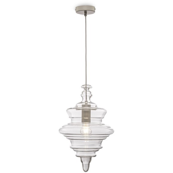 Подвесной светильник с 1 плафоном Maytoni P057PL-01W Trottola под лампу 1xE27 60W Подвесной светильник с 1 плафоном Maytoni P057PL-01W Trottola под лампу 1xE27 60W