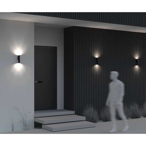 Уличный настенный светильник Outdoor O508WL-L6B3K