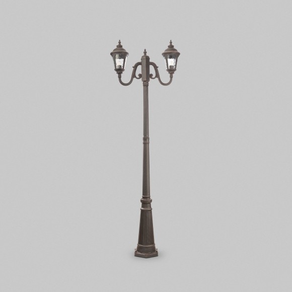 Уличный наземный светильник Maytoni O028FL-03BZ Goiri IP44 под лампы 2xE27 60W