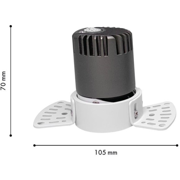 Точечный светильник Mortise 4418-1C