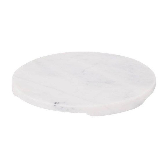 427253 SIAYAN Декоративная тарелка мрамор белый L250, B250, H20